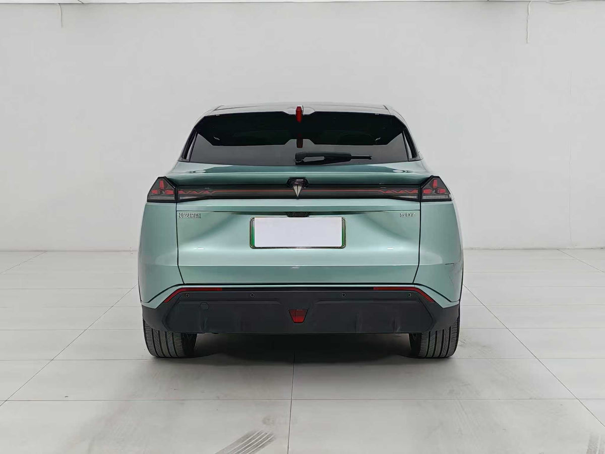 EV dark blue car, dark blue S07 2024 215Max extended range version, EXW price: $14,454