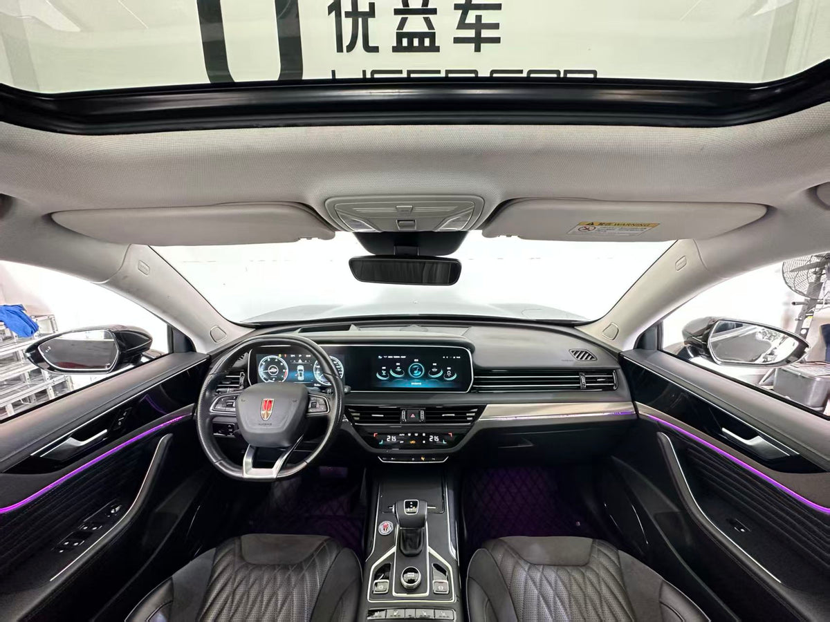 Hongqi HS5 2022, changed to 2.0T Zhilian Banner Enjoy Edition, exw price: $12,739
