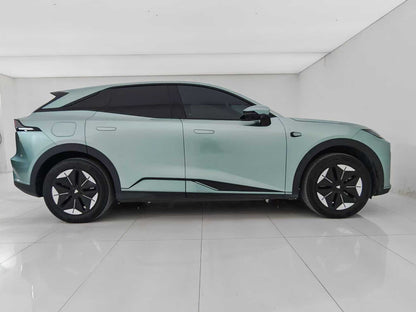 EV dark blue car, dark blue S07 2024 215Max extended range version, EXW price: $14,454