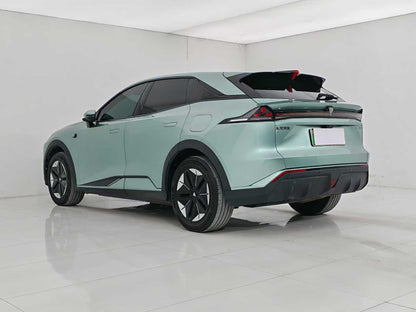 EV dark blue car, dark blue S07 2024 215Max extended range version, EXW price: $14,454